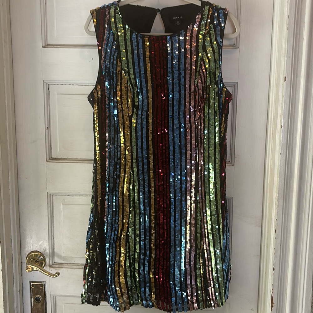 Torrid sequin size 0 party dress